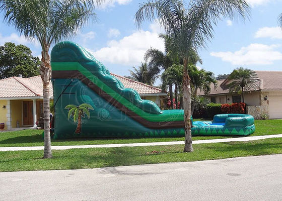 Commercial Inflatable Slide And Paddling Pool 3 Years Warrenty ASTM Approved